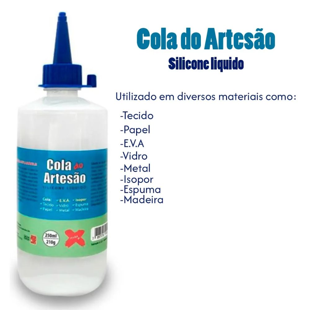 Cola do Artesão Silicone Líquido 250ml