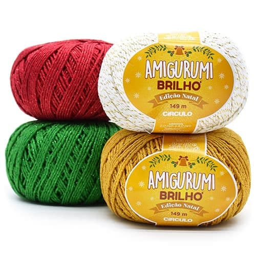 Linha Amigurumi Brilho 149m