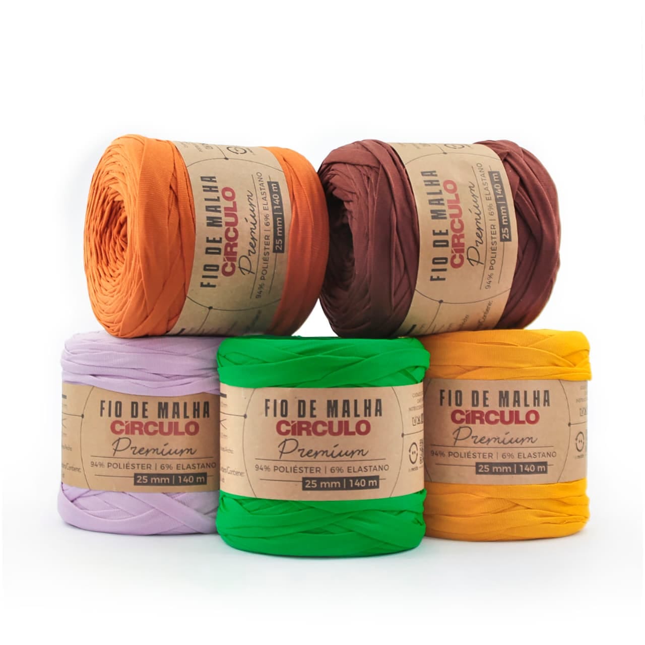 Fio de Malha Premium 25mm 140m