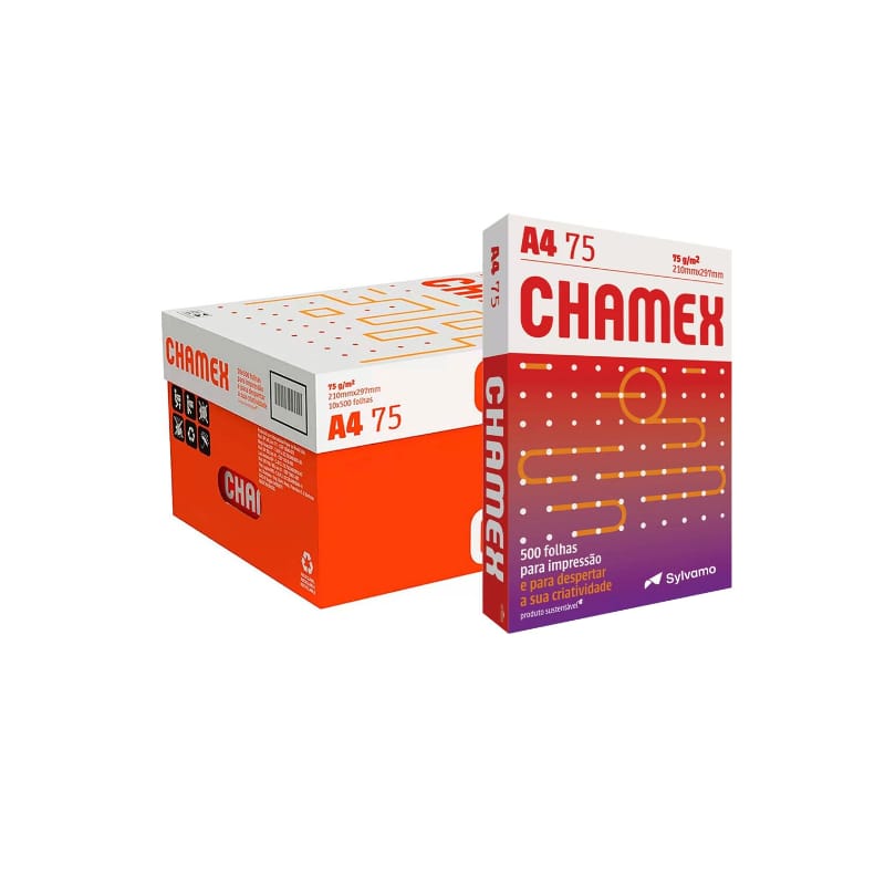 Papel Sulfite A4 75g 500 folhas