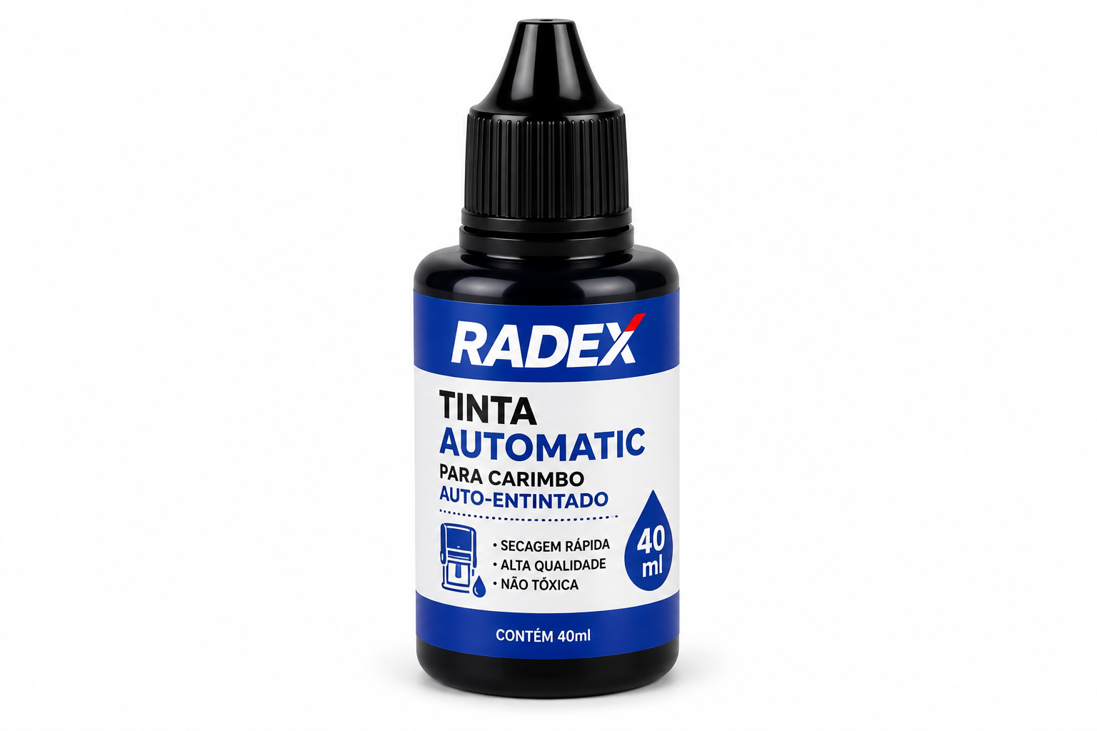 Tinta Automatic para Carimbo Auto-Entintado 40ml