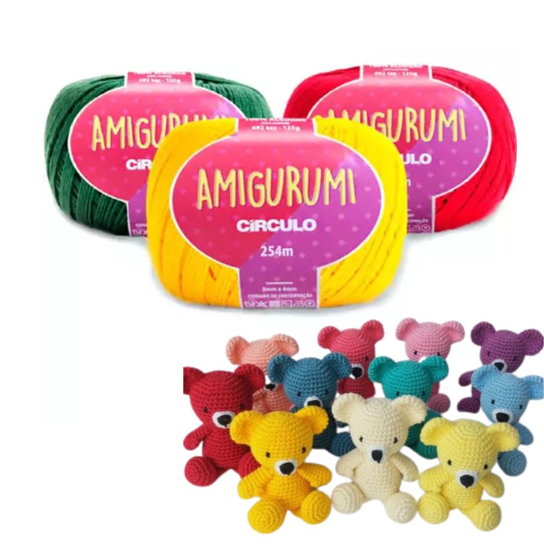 Linha Amigurumi 254m