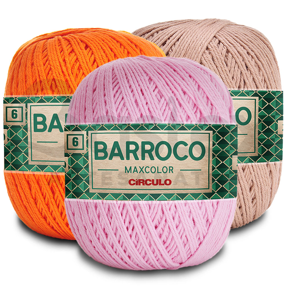 Barbante Barroco Maxcolor nº6